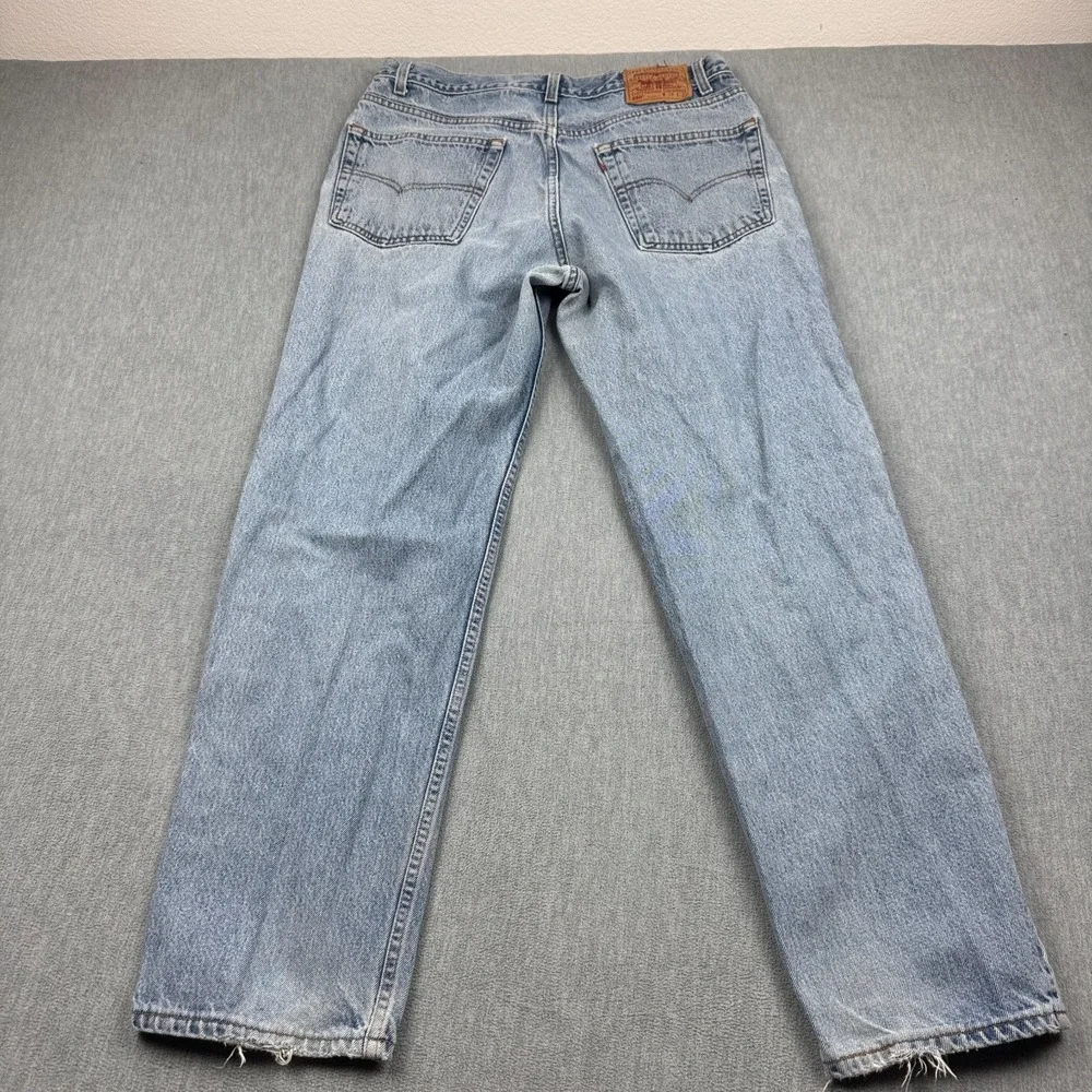 Vintage Levis 550 Jeans Men 38X32 Fits 36x32 Blue Relaxed Fit Denim Made In USA‎
